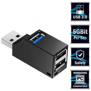 WRIARICH Mini 3 Ports USB 3.0 Hub High Speed Data Transfer Splitter Box Adapter For Pc Laptop Usb Hub 3/6 Port Usb Hub WRIARICH Mini 3 Ports USB 3.0 Hub High Speed Data Transfer Splitter Box Adapter For Pc Laptop Usb Hub 3/6 Port Usb Hub