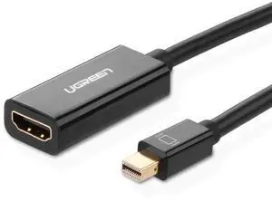 WRIARICH Mini DisplayPort to HDMI Adapter 1080p Thunderbolt to HDMI Adapter Mini DP Converter suitable for Apple MacBook Pro MacBook Air, Microsoft Surface Pro 4 Pro 3, Google Chromebook - Black WRIARICH Mini DisplayPort to HDMI Adapter 1080p Thunderbolt to HDMI Adapter Mini DP Converter suitable for Apple MacBook Pro MacBook Air, Microsoft Surface Pro 4 Pro 3, Google Chromebook - Black