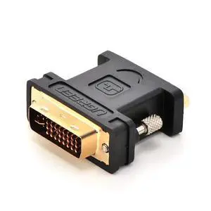 WRIARICH DVI VGA Adapter DVI-I 24+5 Male to VGA HD15 Female Adapter Gold Plated for Gaming, DVD, Laptop, HDTV and Projector Gold Plated Supports 1080P Full HD for Computer, PC Host, Laptop, LG HP Dell WRIARICH DVI VGA Adapter DVI-I 24+5 Male to VGA HD15 Female Adapter Gold Plated for Gaming, DVD, Laptop, HDTV and Projector Gold Plated Supports 1080P Full HD for Computer, PC Host, Laptop, LG HP Dell