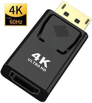 WRIARICH DP To HDMI Max 4K/1080P Display Port DP Male To HDMI Female Adapter Black High Quality Dp To Hdmi Converter For HDTV PC,1-Pcs WRIARICH DP To HDMI Max 4K/1080P Display Port DP Male To HDMI Female Adapter Black High Quality Dp To Hdmi Converter For HDTV PC,1-Pcs