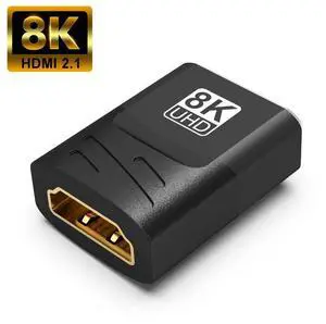 WRIARICH 8K HDMI Coupler Female to Female HDMI Adapter Gold Plated High Speed HDMI Double Female Connector Support 8K 3D 4K 1080P HDMI Cable Extender for TV Stick Roku Stick Chromecast Xbox PS5 PS4 WRIARICH 8K HDMI Coupler Female to Female HDMI Adapter Gold Plated High Speed HDMI Double Female Connector Support 8K 3D 4K 1080P HDMI Cable Extender for TV Stick Roku Stick Chromecast Xbox PS5 PS4