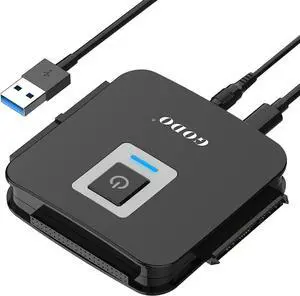 WRIARICH SATA/IDE to USB 3.0 Adapter, IDE Hard Drive Adapter Kit, SATA Cable Converter for 2.5/3.5 inch IDE and SATA HDD/SSD, 5.25" CD-ROM/DVD-ROM, Include 12V/2A Power Adapter WRIARICH SATA/IDE to USB 3.0 Adapter, IDE Hard Drive Adapter Kit, SATA Cable Converter for 2.5/3.5 inch IDE and SATA HDD/SSD, 5.25" CD-ROM/DVD-ROM, Include 12V/2A Power Adapter
