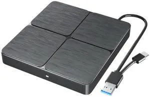 WRIARICH CD DVD Drive, USB 3.0 and Type-C Portable External CD Burner DVD Drive Slim CD DVD +/-RW Reader Player, External CD/DVD Optical Drive for Mac,PC,Laptop,Desktop,MacOS,Windows XP/7/8/10/11 WRIARICH CD DVD Drive, USB 3.0 and Type-C Portable External CD Burner DVD Drive Slim CD DVD +/-RW Reader Player, External CD/DVD Optical Drive for Mac,PC,Laptop,Desktop,MacOS,Windows XP/7/8/10/11