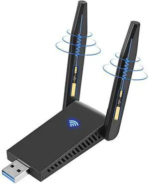 WRIARICH WLAN Stick USB 3.0 WiFi Adapter PC 1300Mbps WiFi Dongle 2.4GHz/5GHz High Gain Dual Band 5dBi Antenna Wireless Network Adapter for Desktop, Laptop WinXP/7/8/10/Vista/Linux WRIARICH WLAN Stick USB 3.0 WiFi Adapter PC 1300Mbps WiFi Dongle 2.4GHz/5GHz High Gain Dual Band 5dBi Antenna Wireless Network Adapter for Desktop, Laptop WinXP/7/8/10/Vista/Linux