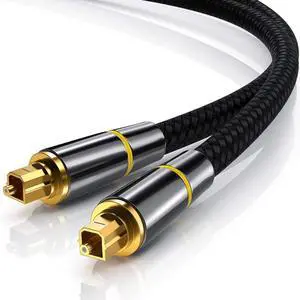 WRIARICH Digital Optical Audio Cable 10ft/3M, Fiber Optic Toslink Audio Cable SPDIF Male to Male 24K Gold Plated for Sound Bar, Home Theater, TV, PS4, Xbox, Playstation & More giyqxHw WRIARICH Digital Optical Audio Cable 10ft/3M, Fiber Optic Toslink Audio Cable SPDIF Male to Male 24K Gold Plated for Sound Bar, Home Theater, TV, PS4, Xbox, Playstation & More giyqxHw