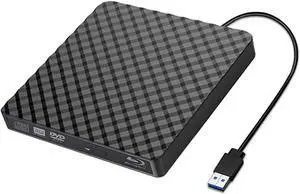 WRIARICH External Blu ray Drive DVD/BD Player Read/Write Portable Blu-ray Drive USB 3.0 CD DVD Burner 3D Blu RAL Drive Compatible with/Win7/Win8/Win10/ Mac OS Blu ray Burner WRIARICH External Blu ray Drive DVD/BD Player Read/Write Portable Blu-ray Drive USB 3.0 CD DVD Burner 3D Blu RAL Drive Compatible with/Win7/Win8/Win10/ Mac OS Blu ray Burner