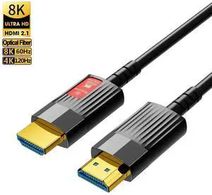 WRIARICH Fiber Optic 8K HDMI 2.1 Cable 48Gbps 164ft, Ultra High Speed HDMI Cable, 8K@60Hz 4K@120Hz Dynamic HDR HDCP 2.2&2.3 eARC HDMI Cord Compatible with PS5/Xbox/Apple TV/LG/Samsung WRIARICH Fiber Optic 8K HDMI 2.1 Cable 48Gbps 164ft, Ultra High Speed HDMI Cable, 8K@60Hz 4K@120Hz Dynamic HDR HDCP 2.2&2.3 eARC HDMI Cord Compatible with PS5/Xbox/Apple TV/LG/Samsung