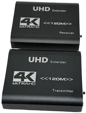 WRIARICH HDMI Extender Over Single Ethernet Cat5e/6/7 Up to 4K 393ft Support IR Control and HDMI Loop Function with Laptop Desktop, Transmitter and Receiver (OZD17/D18) WRIARICH HDMI Extender Over Single Ethernet Cat5e/6/7 Up to 4K 393ft Support IR Control and HDMI Loop Function with Laptop Desktop, Transmitter and Receiver (OZD17/D18)