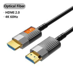 WRIARICH 4K Fiber Optic HDMI Cable 164/50m Long in wall HDMI Cable 2.0 Supports 4K@60Hz, 18Gbps, 4:4:4, ARC, 3D, for TV LCD Laptop PS3 PS4 WRIARICH 4K Fiber Optic HDMI Cable 164/50m Long in wall HDMI Cable 2.0 Supports 4K@60Hz, 18Gbps, 4:4:4, ARC, 3D, for TV LCD Laptop PS3 PS4