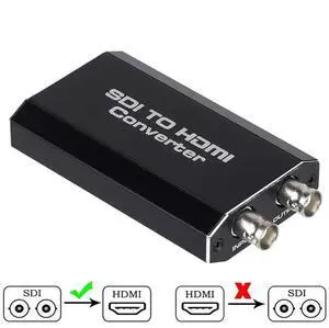 WRIARICH SDI to HDMI Video Mini Converter with Audio Embedder,SDI to HDMI Adapter for SD-SDI, HD-SDI and 3G-SDI Signals SDI Loopout with Power Supply (OZH5-1) WRIARICH SDI to HDMI Video Mini Converter with Audio Embedder,SDI to HDMI Adapter for SD-SDI, HD-SDI and 3G-SDI Signals SDI Loopout with Power Supply (OZH5-1)