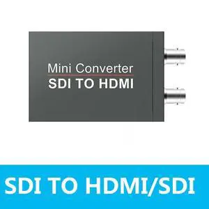 WRIARICH SDI to HDMI Converter, SDI to HDMI Audio De-embedder Support 3G-SDI, HD-SDI, SD-SDI SDI Loopout WRIARICH SDI to HDMI Converter, SDI to HDMI Audio De-embedder Support 3G-SDI, HD-SDI, SD-SDI SDI Loopout