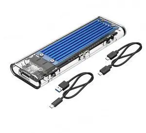 WRIARICH NVMe M.2 Mobile Hard Disk Box for Intel 660p/Samsung 970 EVO/Samsung970 Pro 2230/2242/2260/2280 PCIe NVMe M-Key SSD up to 2TB-Blue WRIARICH NVMe M.2 Mobile Hard Disk Box for Intel 660p/Samsung 970 EVO/Samsung970 Pro 2230/2242/2260/2280 PCIe NVMe M-Key SSD up to 2TB-Blue