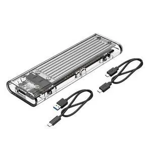 WRIARICH NVMe M.2 Mobile Hard Disk Box for Intel 660p/Samsung 970 EVO/Samsung970 Pro 2230/2242/2260/2280 PCIe NVMe M-Key SSD up to 2TB-Silver WRIARICH NVMe M.2 Mobile Hard Disk Box for Intel 660p/Samsung 970 EVO/Samsung970 Pro 2230/2242/2260/2280 PCIe NVMe M-Key SSD up to 2TB-Silver