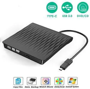 WRIARICH USB3.0 with Type-C adapter Superdrive External DVD/CD Reader and DVD/CD Burner for Apple-MacBook Air/Pro/iMac/Mini/MacBook Pro/ASUS/ASUS/DELL Latitude Plug and Play(SLS01, Black) WRIARICH USB3.0 with Type-C adapter Superdrive External DVD/CD Reader and DVD/CD Burner for Apple-MacBook Air/Pro/iMac/Mini/MacBook Pro/ASUS/ASUS/DELL Latitude Plug and Play(SLS01, Black)