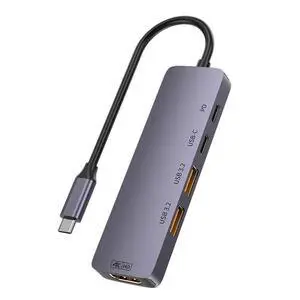 WRIARICH 4 in 1 USB Hub 10Gbps with 2 USB A Ports+USB C Ports+4K@60Hz HDMI+140W Power Delivery, USB 3.2 Gen 2 Hub, USB-C Splitter for iMac, All MacBooks, Mac Laptop Xbox Flash Drive PC WRIARICH 4 in 1 USB Hub 10Gbps with 2 USB A Ports+USB C Ports+4K@60Hz HDMI+140W Power Delivery, USB 3.2 Gen 2 Hub, USB-C Splitter for iMac, All MacBooks, Mac Laptop Xbox Flash Drive PC