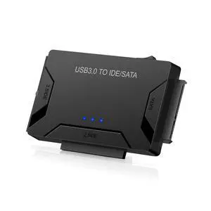 WRIARICH USB 3.0 to SATA/IDE Adapter with Universal 2.5"/3.5" Hard Drive Disk Converter for HDD/SSD & IDE HDD, Support 6TB and One-Touch Backup, Include 12V 2A Power Adapter USB 3.0 Cable for Laptop WRIARICH USB 3.0 to SATA/IDE Adapter with Universal 2.5"/3.5" Hard Drive Disk Converter for HDD/SSD & IDE HDD, Support 6TB and One-Touch Backup, Include 12V 2A Power Adapter USB 3.0 Cable for Laptop