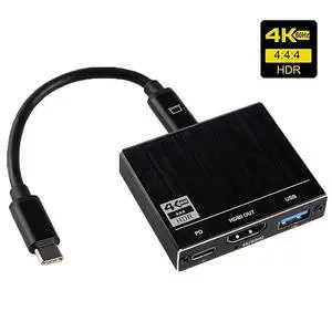 WRIARICH USB C to HDMI Multiport Adapter, Type-C Hub Thunderbolt 3 to HDMI 4K@60Hz Output USB 3.0 Port and USB-C 100W PD Charging Port, Digital AV Adapter for MacBook Pro/air, Galaxy S8/S9 WRIARICH USB C to HDMI Multiport Adapter, Type-C Hub Thunderbolt 3 to HDMI 4K@60Hz Output USB 3.0 Port and USB-C 100W PD Charging Port, Digital AV Adapter for MacBook Pro/air, Galaxy S8/S9
