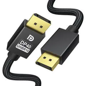 WRIARICH 8K DisplayPort Cable - 10FT DP 2.1 Cable Displayport to Displayport Cable Support 8K@60Hz, 4K@144Hz/120Hz, G-Sync, HDCP 2.2,HDR10, 40Gbps for Gaming Computer, Displays, Monitors, Graphics WRIARICH 8K DisplayPort Cable - 10FT DP 2.1 Cable Displayport to Displayport Cable Support 8K@60Hz, 4K@144Hz/120Hz, G-Sync, HDCP 2.2,HDR10, 40Gbps for Gaming Computer, Displays, Monitors, Graphics