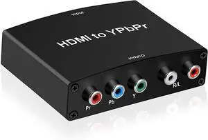 WRIARICH HDMI to Component Converter, Aluminum 1080P HDMI to YPbPr, HDMI to RGB 5RCA Converter for MacBook TV Blu-Ray DVD PS4 DVD, PSP, Xbox 360,Amazon Fire TV(HDMI to Ypbpr) WRIARICH HDMI to Component Converter, Aluminum 1080P HDMI to YPbPr, HDMI to RGB 5RCA Converter for MacBook TV Blu-Ray DVD PS4 DVD, PSP, Xbox 360,Amazon Fire TV(HDMI to Ypbpr)