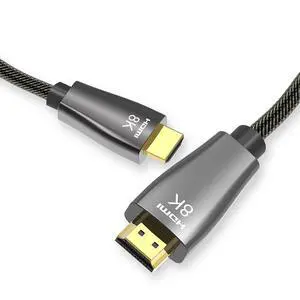 8K HDMI 2.1 Cable 10Feet 8K60hz 4K 120hz 144hz HDCP 2.3 2.2 eARC ARC 48Gbps High Speed Ultra High Speed Compatible with Dolby Vision Atmos PS5 PS4, Xbox One Series X, Sony LG Samsung, RTX 3080 8K HDMI 2.1 Cable 10Feet 8K60hz 4K 120hz 144hz HDCP 2.3 2.2 eARC ARC 48Gbps High Speed Ultra High Speed Compatible with Dolby Vision Atmos PS5 PS4, Xbox One Series X, Sony LG Samsung, RTX 3080