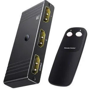 WRIARICH HDMI Switch 4K@120Hz, Bi-Directional HDMI Switcher 2 Input 1 Output, 1 Input 2 Output, Supports 8K@60Hz 4K@120Hz VRR, Dynamic HDR, HDCP 2.3 Compatible for Firestick, Xbox PS4 HDTV WRIARICH HDMI Switch 4K@120Hz, Bi-Directional HDMI Switcher 2 Input 1 Output, 1 Input 2 Output, Supports 8K@60Hz 4K@120Hz VRR, Dynamic HDR, HDCP 2.3 Compatible for Firestick, Xbox PS4 HDTV