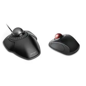 Orbit Trackball Mouse with Scroll Ring (K75327WW) and Orbit Wireless Trackball Mouse with Touch Scroll Ring (K72352US), Black Orbit Trackball Mouse with Scroll Ring (K75327WW) and Orbit Wireless Trackball Mouse with Touch Scroll Ring (K72352US), Black