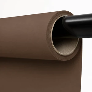 Seamless Paper Backdrop for Photography, Party, Live Streaming, Brown Paper Roll (86''x32.8' Coco Brown) Seamless Paper Backdrop for Photography, Party, Live Streaming, Brown Paper Roll (86''x32.8' Coco Brown)