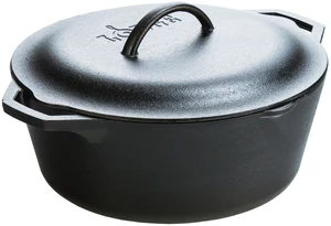 Cast Iron Dutch Oven with Loop Handle, Oven-Safe, 7 Quart | PFAS-Free & Non-Toxic Oven-Safe Cast Iron Dutch Oven with Loop Handle, Even Heat Retention Every Day Cast Iron Dutch Oven with Loop Handle, Oven-Safe, 7 Quart | PFAS-Free & Non-Toxic Oven-Safe Cast Iron Dutch Oven with Loop Handle, Even Heat Retention Every Day