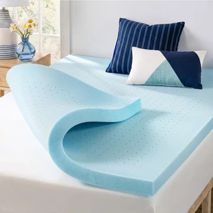 3 Inch Ventilated Memory Foam Mattress Topper, Cooling Gel Infusion, CertiPUR-US Certified, Dorm Essentials, Queen 3 Inch Ventilated Memory Foam Mattress Topper, Cooling Gel Infusion, CertiPUR-US Certified, Dorm Essentials, Queen