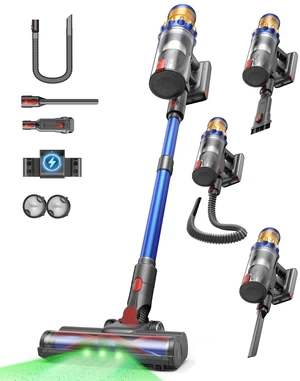 Cordless Vacuum Cleaner, 650W/55Kpa Vacuum Cleaners for Home, 70Mins Stick Vacuum with Self-Standing,Anti-Tangle,Wall Mount Charging,Lightweight Wireless Vacuum for Hardwood Floors Carpet Pet Hair Car Cordless Vacuum Cleaner, 650W/55Kpa Vacuum Cleaners for Home, 70Mins Stick Vacuum with Self-Standing,Anti-Tangle,Wall Mount Charging,Lightweight Wireless Vacuum for Hardwood Floors Carpet Pet Hair Car