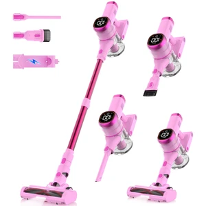 V500 Cordless Vacuum Cleaner for Home, 40000Pa/450W Stick Vacuum with LED Touch Screen, Charging Wall Dock, Anti-Tangle, Lightweight Handheld Vacuum for Pet Hair, Hard Floor, Carpet V500 Cordless Vacuum Cleaner for Home, 40000Pa/450W Stick Vacuum with LED Touch Screen, Charging Wall Dock, Anti-Tangle, Lightweight Handheld Vacuum for Pet Hair, Hard Floor, Carpet