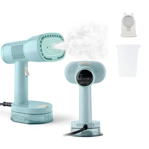 AeroSteam Twist Handheld Clothes Steamer with Fabric-Grip | Vacuum Steamer Suction and powerful steam for iron-like results in one stroke AeroSteam Twist Handheld Clothes Steamer with Fabric-Grip | Vacuum Steamer Suction and powerful steam for iron-like results in one stroke