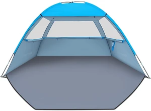 Beach Tent Sun Shelter for 3/4/6/8/10 Person with UPF 50 UV Protection, Lightweight & Easy Setup Beach Shade Canopy, Portable Beach Shade Tent Beach Cabana Beach Tent Sun Shelter for 3/4/6/8/10 Person with UPF 50 UV Protection, Lightweight & Easy Setup Beach Shade Canopy, Portable Beach Shade Tent Beach Cabana