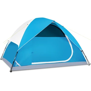 5/6 Person Dome Tents for Camping, Lightweight Portable Family Dome Tent, Easy Setup Waterproof Camping Tent for 3 Season, 4 Person Outdoor Tent, Blue 5/6 Person Dome Tents for Camping, Lightweight Portable Family Dome Tent, Easy Setup Waterproof Camping Tent for 3 Season, 4 Person Outdoor Tent, Blue
