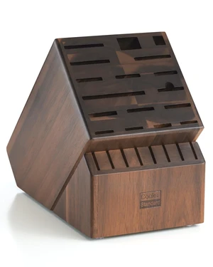 Acacia Wood 25-Slot Universal Knife Block without Knives | Fits knives & tools up to 10.5". Multi-size slots for chef, steak & cleaver. Durable Countertop knife holder Acacia Wood 25-Slot Universal Knife Block without Knives | Fits knives & tools up to 10.5". Multi-size slots for chef, steak & cleaver. Durable Countertop knife holder