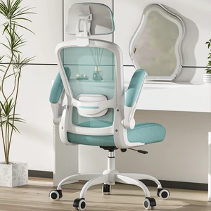 Office Chair, High Back Ergonomic Desk Chair with Adjustable Lumbar Support and Headrest, Swivel Task Chair with flip-up Armrests for Guitar Playing, 5 Years Warranty Office Chair, High Back Ergonomic Desk Chair with Adjustable Lumbar Support and Headrest, Swivel Task Chair with flip-up Armrests for Guitar Playing, 5 Years Warranty