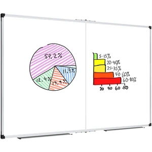 XBoard Magnetic Whiteboard 60 x 36 Inches Wall Mounted | Foldable Dry Erase White Board with Aluminium Frame 5' x 3', Message Presentation Board XBoard Magnetic Whiteboard 60 x 36 Inches Wall Mounted | Foldable Dry Erase White Board with Aluminium Frame 5' x 3', Message Presentation Board