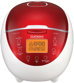 Micom Rice Cooker 6 Cup Uncooked / 12 Cup Cooked, Fuzzy Logic Rice Maker with Delay Timer & Keep Warm Setting, Versatile Food Steamer for Cooking, Non-Stick Inner Pot, Red (CR-0655F) Micom Rice Cooker 6 Cup Uncooked / 12 Cup Cooked, Fuzzy Logic Rice Maker with Delay Timer & Keep Warm Setting, Versatile Food Steamer for Cooking, Non-Stick Inner Pot, Red (CR-0655F)