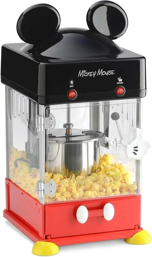 Disney Mickey Mouse Kettle Style Popcorn Popper by | Countertop Popcorn Machine for Home, Kitchen Appliance for Kettle Style Popcorn, Electric Popcorn Maker with Serving Cups Disney Mickey Mouse Kettle Style Popcorn Popper by | Countertop Popcorn Machine for Home, Kitchen Appliance for Kettle Style Popcorn, Electric Popcorn Maker with Serving Cups