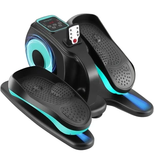 Under Desk Elliptical Machine, Electric Leg Exerciser for Seniors, Compact Seated Pedal Exerciser, Portable Elliptical Trainer with Remote and Non-Slip Pedals for Teens Adults Under Desk Elliptical Machine, Electric Leg Exerciser for Seniors, Compact Seated Pedal Exerciser, Portable Elliptical Trainer with Remote and Non-Slip Pedals for Teens Adults