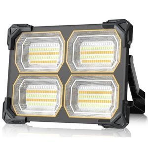 500W 42000LM Solar LED Work Light, 42000mAh Rechargeable, Magnetic IP66 | Battery Indicator, 5 Modes, Red Blue Strobe, Camping Lantern Lamp, USB-C, Portable, for Job Site, Mechanic, Emergency 500W 42000LM Solar LED Work Light, 42000mAh Rechargeable, Magnetic IP66 | Battery Indicator, 5 Modes, Red Blue Strobe, Camping Lantern Lamp, USB-C, Portable, for Job Site, Mechanic, Emergency