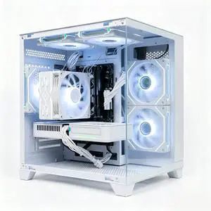 ALCPOK Gaming PC Desktop INTEL Core i5 14400F, NVIDIA RTX 5060 8G DLSS 4, 32GB DDR4 RAM 3200MHz,1TB NVMe PCIe4.0, Wi-Fi6E, Game Design Office console,Sea View Room Windows 11 ALCPOK Gaming PC Desktop INTEL Core i5 14400F, NVIDIA RTX 5060 8G DLSS 4, 32GB DDR4 RAM 3200MHz,1TB NVMe PCIe4.0, Wi-Fi6E, Game Design Office console,Sea View Room Windows 11