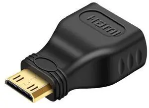 SOEWIOU Mini HDMI to HDMI Adapter, Male to Female Converter for Camera, Tablet, Camcorder SOEWIOU Mini HDMI to HDMI Adapter, Male to Female Converter for Camera, Tablet, Camcorder