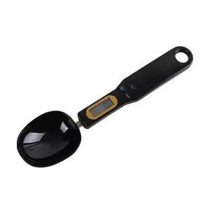 SOEWIOU Digital Measuring Spoon Scale, Rechargeable Electronic Kitchen Spoon Scale, 500g x 0.1g High Precision Food Scale for Baking, Coffee, Milk Powder, Spices & Pet Food, Black SOEWIOU Digital Measuring Spoon Scale, Rechargeable Electronic Kitchen Spoon Scale, 500g x 0.1g High Precision Food Scale for Baking, Coffee, Milk Powder, Spices & Pet Food, Black