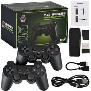SOEWIOU M8 Wireless Game Controller, 2 Pack Gamepads for Home TV Retro Arcade Game Console, Dual Player Gaming SOEWIOU M8 Wireless Game Controller, 2 Pack Gamepads for Home TV Retro Arcade Game Console, Dual Player Gaming