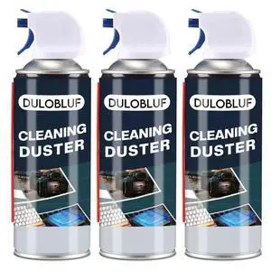 dulobluf Compressed Air Duster : Air Duster for PC Cleaning - Computer Air Duster Blower for Laptop - Reusable Car Dusters Airduster dulobluf Compressed Air Duster : Air Duster for PC Cleaning - Computer Air Duster Blower for Laptop - Reusable Car Dusters Airduster