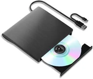 External Blueray/Dvd Drive for Pc, Portable External Blu-ray Drives Support 50G Disc Read/Write, USB 3.0 Type-C Blu Ray Burner for Laptop, Blu Ray Drive Compatible with Windows XP/7/8/10/11 MacOS External Blueray/Dvd Drive for Pc, Portable External Blu-ray Drives Support 50G Disc Read/Write, USB 3.0 Type-C Blu Ray Burner for Laptop, Blu Ray Drive Compatible with Windows XP/7/8/10/11 MacOS