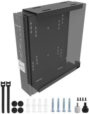 JINGCHENGMEI Wall Mount for Mini PC, Compatible with Dell OptiPlex Micro Form Factor Case, VESA and Under Desk Available, Fits MFF 7080, 7060, 7010, 5060, 3040, 3046, 3050, 3060, 3090 and More(HDM) JINGCHENGMEI Wall Mount for Mini PC, Compatible with Dell OptiPlex Micro Form Factor Case, VESA and Under Desk Available, Fits MFF 7080, 7060, 7010, 5060, 3040, 3046, 3050, 3060, 3090 and More(HDM)
