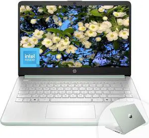 HP 14" HD Student Business Laptop, Intel Quad-Core N150, 8GB RAM, 128GB UFS, 1 Year Office 365, Webcam, HDMI, Bluetooth, WiFi, Win 11 Pro, Slim Design, Willow Green HP 14" HD Student Business Laptop, Intel Quad-Core N150, 8GB RAM, 128GB UFS, 1 Year Office 365, Webcam, HDMI, Bluetooth, WiFi, Win 11 Pro, Slim Design, Willow Green