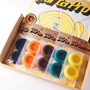 YAXI EARPADS for Koss PORTAPRO 5Pairs+Pouch ((BK+OG+BRN+Green+YE)) YAXI EARPADS for Koss PORTAPRO 5Pairs+Pouch ((BK+OG+BRN+Green+YE))